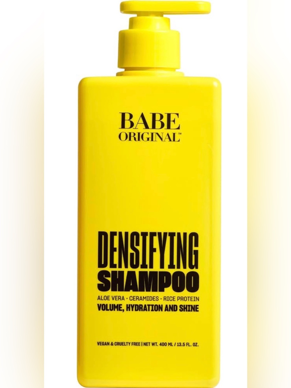 BABE ORIGINAL Locks Densifying Shampoo for Thicker Hair, 13.5 fl oz NEW